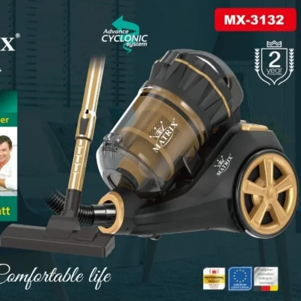 Aspirateur 3L 2400W Noir et Doré Matrix MX-3132 – Image 2