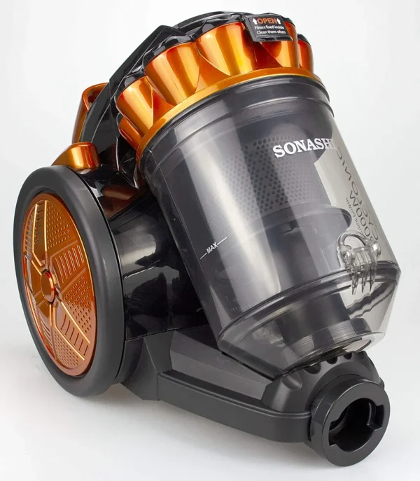 Aspirateur 3L 2000W Orange Sonashi SVC-9028C – Image 2