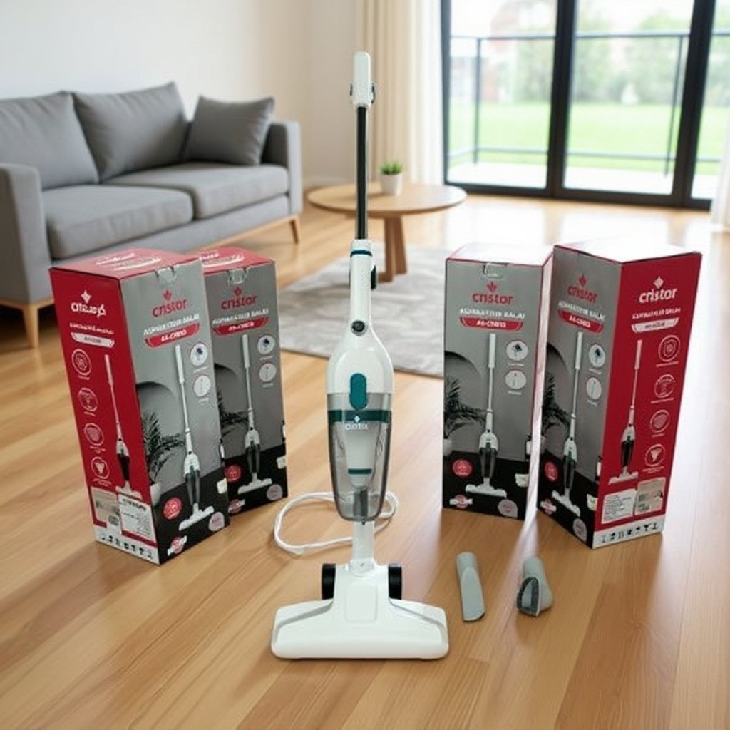 ASPIRATEUR BALAI 3 en 1 – 600W Cristor AS-CRB10 – Image 4