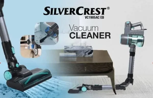 Aspirateur Balai Pro 600W Cable 7M Flexible SilverCrest – Image 5