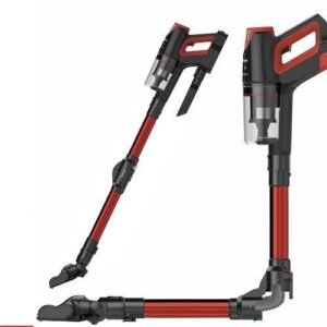 Aspirateur Balai Sans Fil 2 En1 Techwood Tab 6625 Rouge et Noir