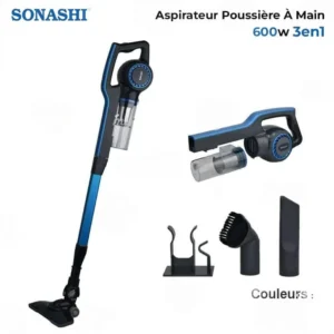 Aspirateur Balai 3 en 1 Sonashi 600W + Filtre Gratuite SONASHI SVC-9032