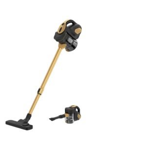 Aspirateur Balai 2en1 – 600W – 0.6L Noir et Doré Matrix MX-1722